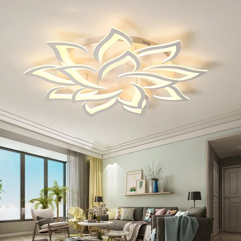 Interior Design Living Room And Kitchen - Lampadario a LED di design a