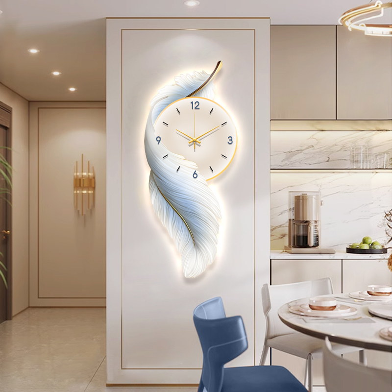 Interior Design Living Room And Kitchen - meccanismo per orologio da parete Orologio