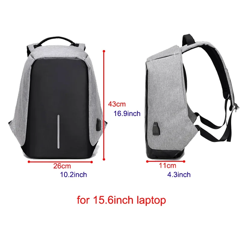 Interior Design Journal - Zaino antifurto Borsa per laptop da