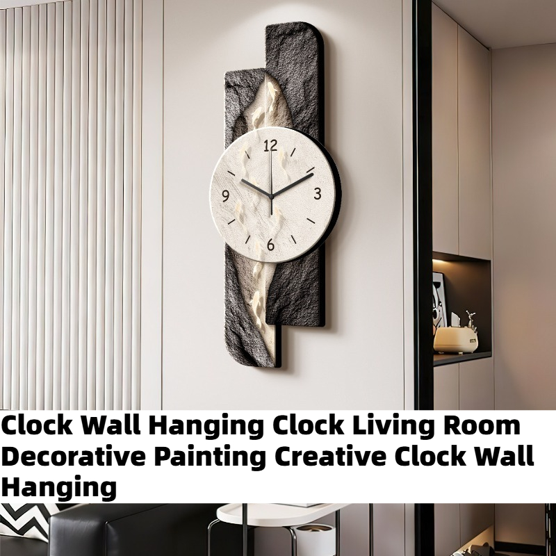 Interior Design Living Room And Kitchen - Orologio da Parete Moderno Silenzioso per