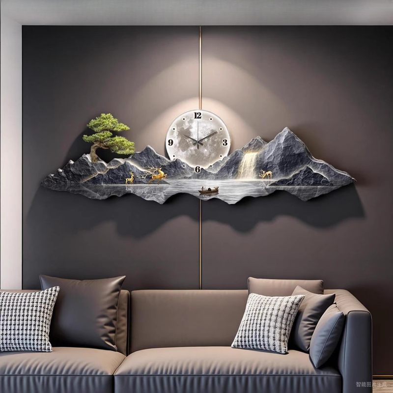 Orologio da parete leggero di  - Interior Design Living Room And Kitchen recensione e prezzo