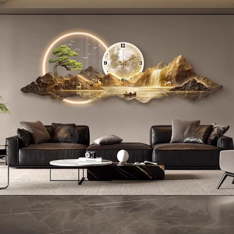 Orologio da parete leggero di  - Interior Design Living Room And Kitchen recensione e prezzo