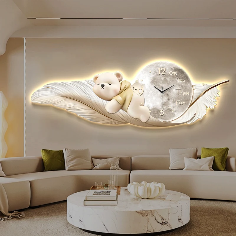 Orologio da parete di lusso di - Interior Design Living Room And Kitchen recensione e prezzo