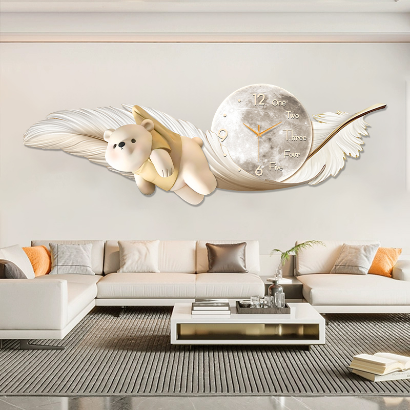 Orologio da parete di lusso di - Interior Design Living Room And Kitchen recensione e prezzo