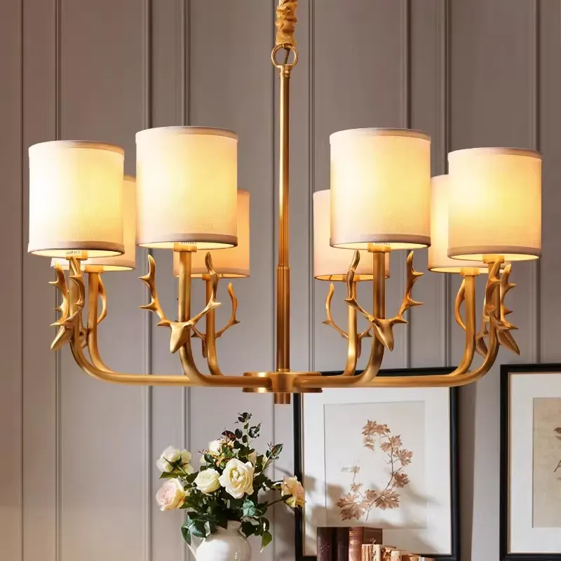 Lampadario in Rame per Soggior - Interior Design Living Room And Kitchen recensione e prezzo