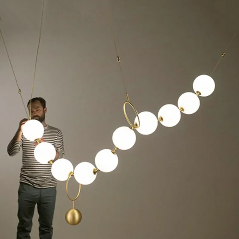Lampadario a LED TechHP Modern - Interior Design Living Room And Kitchen recensione e prezzo