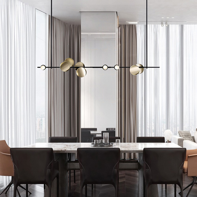 Lampadario a soffitto moderno  - Interior Design Living Room And Kitchen recensione e prezzo