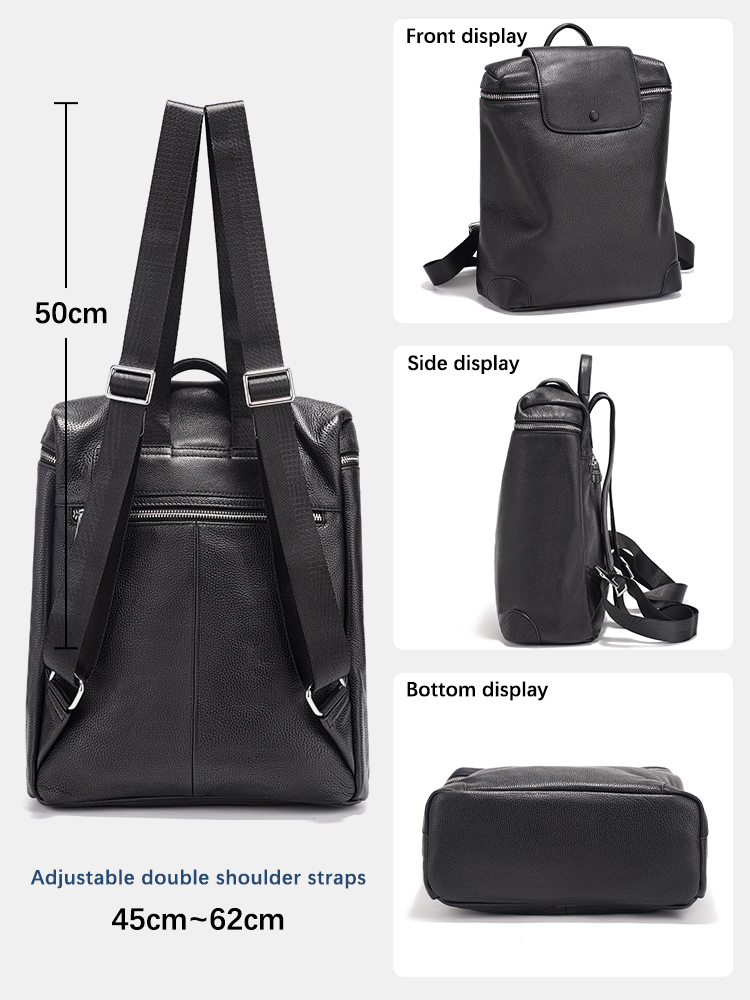 Zency Zaino nero in vera pelle - Interior Design Women recensione e prezzo