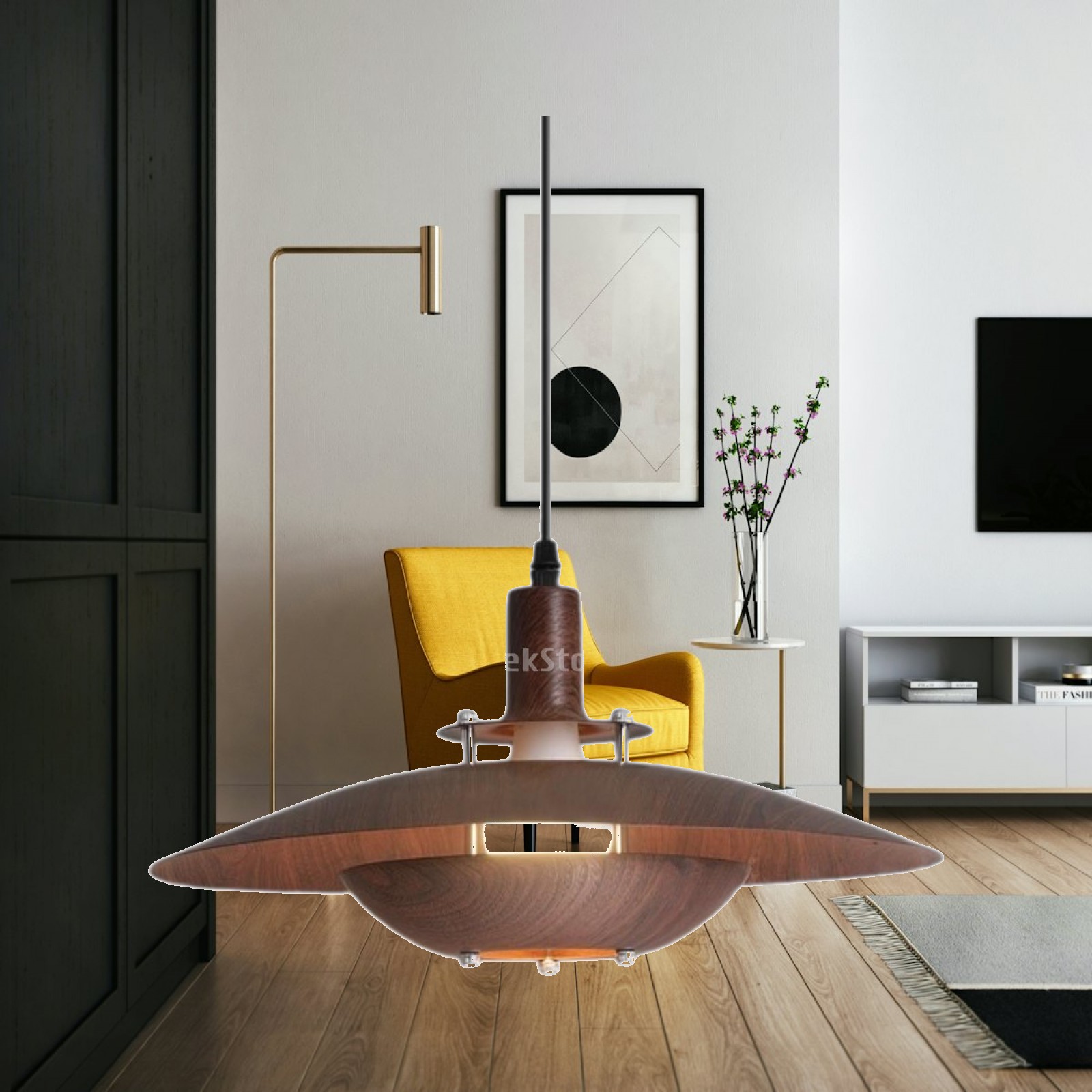 Lampadario Rustico in Stile Co - Interior Design Living Room And Kitchen recensione e prezzo
