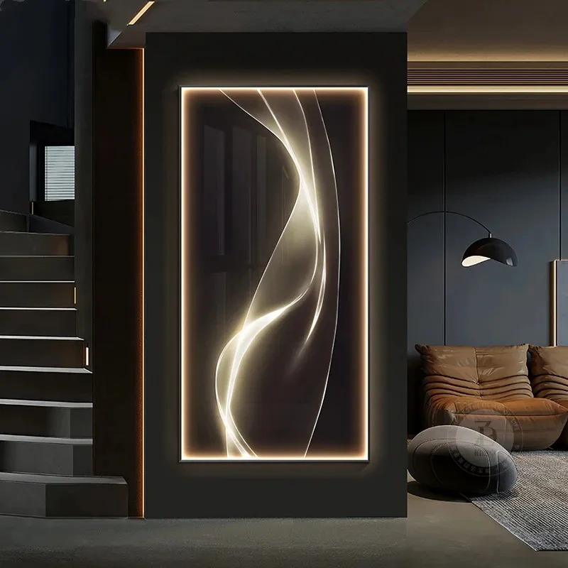 Linea moderna Lampada da paret - Interior Design Living Room And Kitchen recensione e prezzo