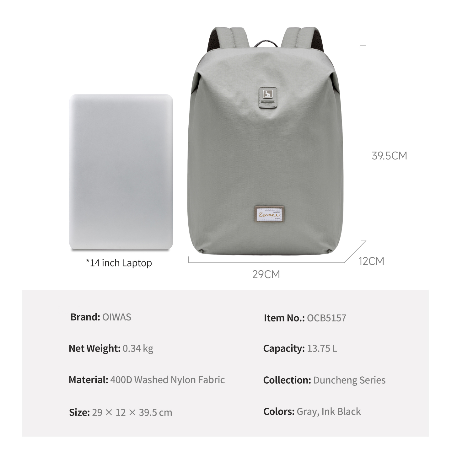 Borsa per laptop OIWAS ecologi - Interior Design Journal recensione e prezzo