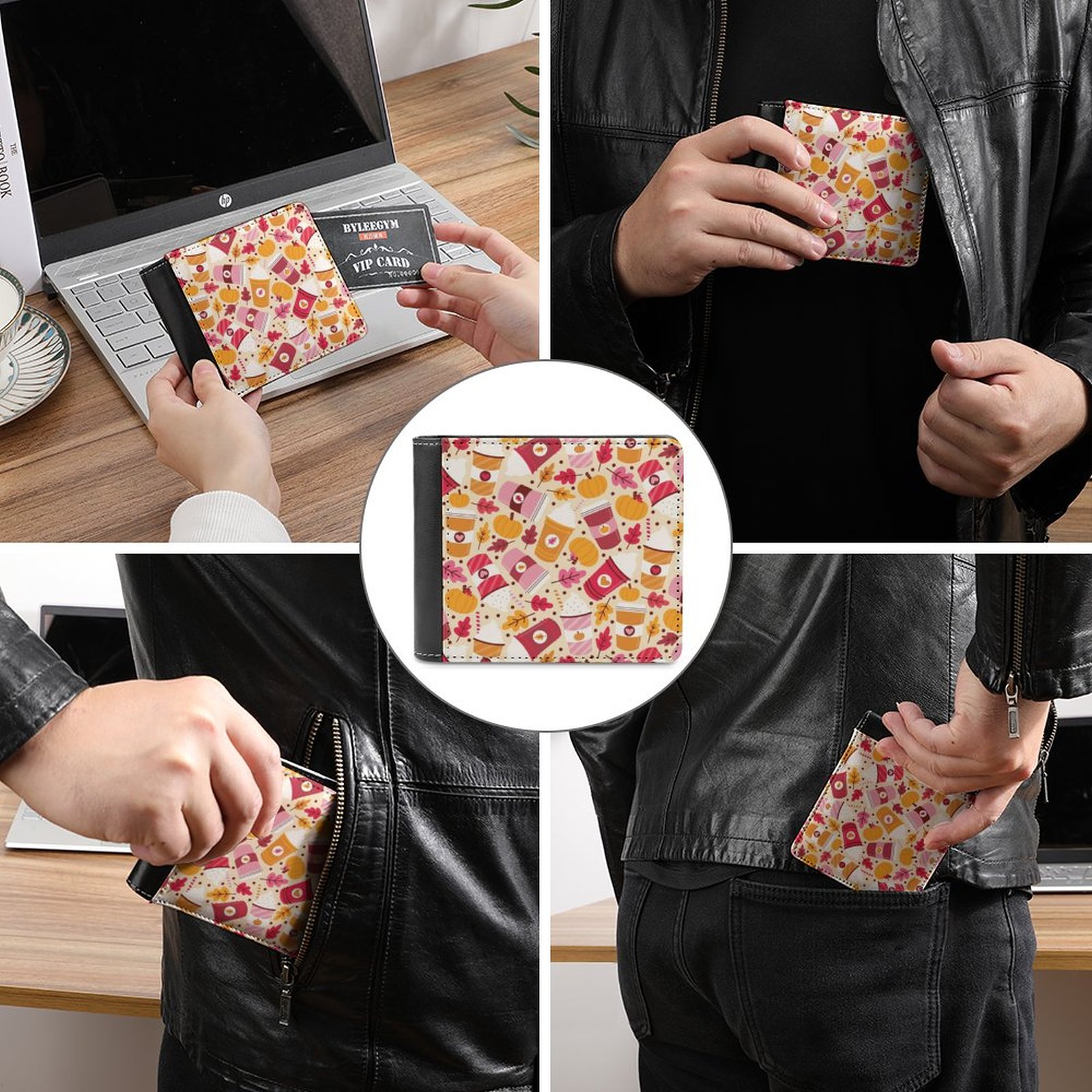 Portafoglio da uomo geometrico - Interior Design Scandinavian recensione e prezzo